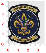 MILITARY NEW ORLEANS SUPER HORNET TRAINING UNIT EMBROIDERED HOOK &amp; LOOP ... - $39.99