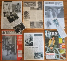 Gianni Morandi Spanisch Clippings 1960s Vintage Magazine Photos Italian Singer - £9.77 GBP