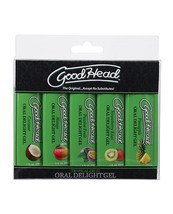 Goodhead Tropical Fruits Oral Delight Gel - Asst. Flavors Pack Of 5 - £20.77 GBP