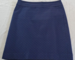 Talbots Black &amp; Blue Diamond Geometric Skirt Size 2P - £11.66 GBP