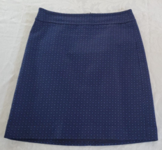 Talbots Black &amp; Blue Diamond Geometric Skirt Size 2P - £11.65 GBP