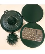 Pyrex Accessories juicer Grater lid Quart Measuring Cup Green set Measur... - $68.76 CAD