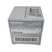 OEM Genuine Nissan Oil Filter 15208-65F0E Works on Infiniti Nissan 1995-2022 - £476.27 GBP