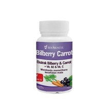 Bilberry Carrot Sidomuncul For Eye Vision Health Eye Strain Supplement - £23.53 GBP