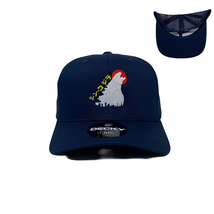 Godzilla Yellow Trucker Hat in Navy - £19.93 GBP