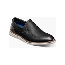Nunn Bush Chase Casual Moc Toe Slip-On Walking Shoes Black Multi 85106-009 image 14