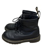 Dr. Martens Mens 1460 Black Leather Lace-Up Boots Size 13 US Kids - $53.07 CAD