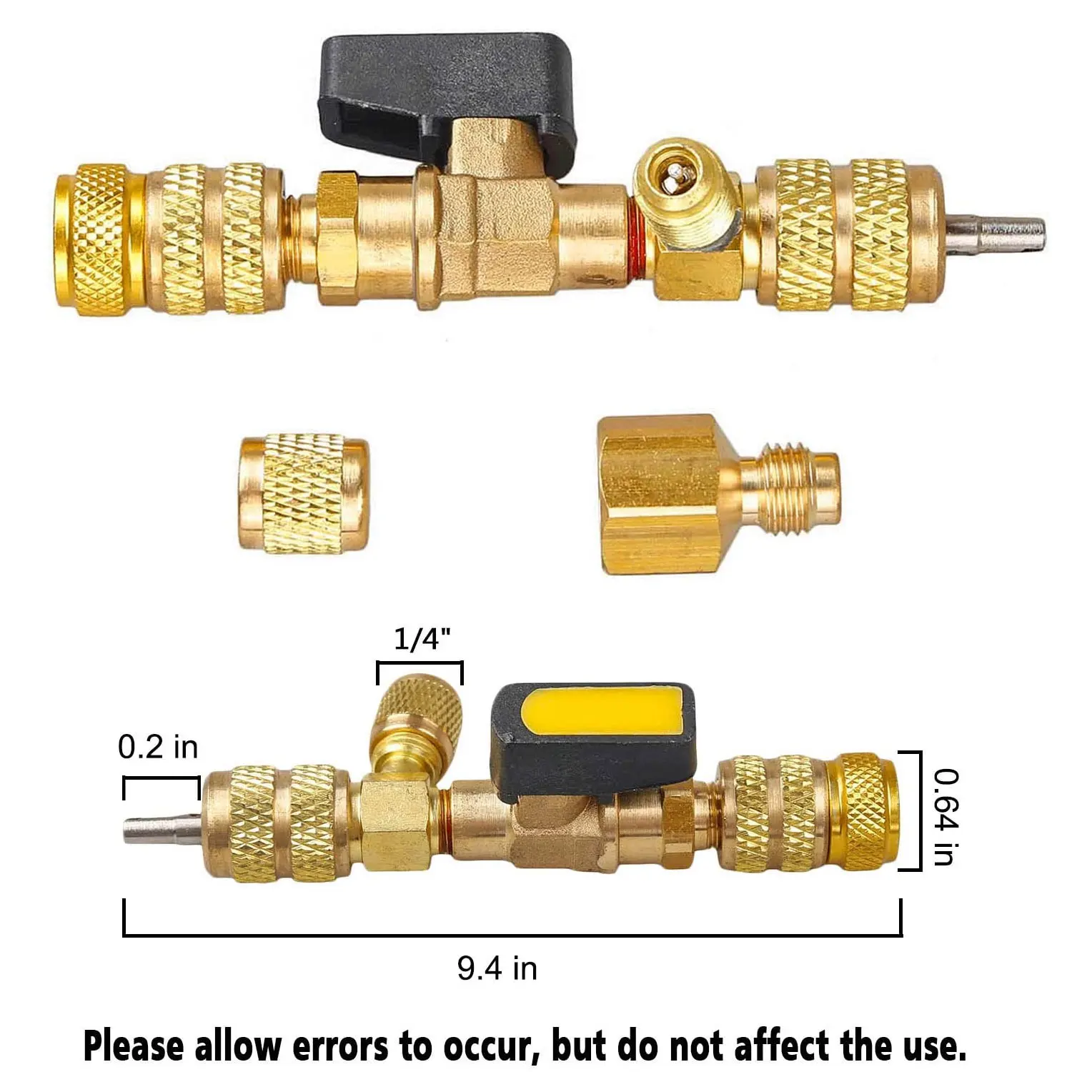 House Home 2022 R410A R22 Valve Core Remover Installer Tool with A Size 1/4 &amp; 5/ - £19.30 GBP