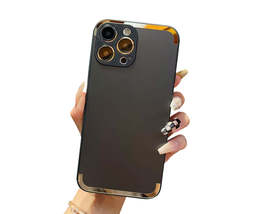 Anymob iPhone Case Black Frosted Skin Feel Camera Protection Mobile Cover  - £18.67 GBP