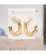 Kendra Scott Gold Holland CZ Cubic Zirconia Large Hoop Earrings NWT - $116.18 CAD
