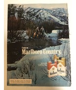 1976 Marlboro Reds Cigarettes Marlboro Country Vintage Print Ad pa7 - $9.89