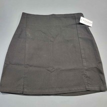 Pacsun Women Skirt Mini Size S Black Casual Zip Unlined Classic J. Galt Shanghai - £10.98 GBP
