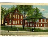 Mother House St Michael&#39;s Ursuline Convent &amp; School Postcard Frostburg M... - $11.88