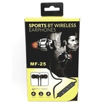 MF-25 Magnetic Wireless Bluetooth In Ear Sports Headphone Headset GOLD - £7.58 GBP