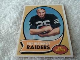 1970 Topps #85 Fred Biletnikoff Raiders Near Mint / Mint Or Better - £52.31 GBP