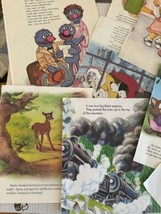Lot Of 35 Vintage Children&#39;s Book Pages Junk Journal, Decoupage Ephemera #3 - £5.14 GBP
