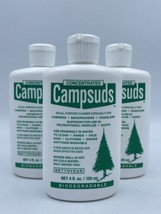 Sierra Dawn Campsuds 3 Pack Camping Camp Soap 4oz Concentrated Biodegrad... - £8.74 GBP