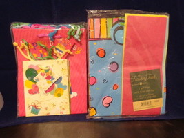 Set of 7 Gift Bags w /tags Happy Birthday - $4.50