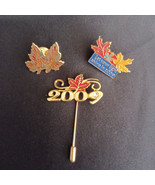 Lot Of 3 - Canadian Maple Leaf Pins - £3.13 GBP