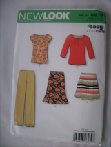 6979  New Look Easy Just 4 Knits Size 10-22  Uncut  Pattern Pants Skirts... - £9.34 GBP