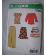 6979  New Look Easy Just 4 Knits Size 10-22  Uncut  Pattern Pants Skirts... - £9.34 GBP
