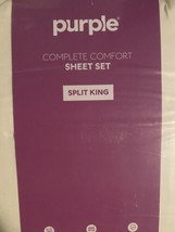 PURPLE Mattress Brand White Set SPLIT King COMFORT BestEver! - $123.75