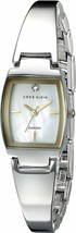 Anne Klein Women&#39;s AK/2083MPTT Diamond-Accented Two-Tone Bangle Watch - $99.99