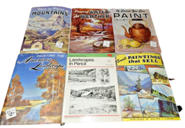 How To Paint Books Walter T. Foster Art Instruction lot of 6 VINTAGE lan... - $14.50