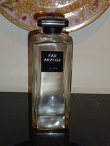 Vintage Huge Lanvin Arpege Perfume Bottle 7.5" Tall - $74.25