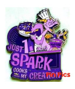 Disney Figment Chef Just 1 Spark Epcot Food & Wine Festival Limited Release pin - $15.84