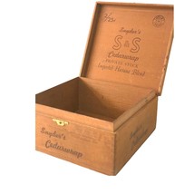 Vintage Snyder&#39;s Havana Cigar Box IMPORTED HAVANNA SS Private stock EMPTY - $29.91