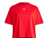 Adidas Women&#39;s Red Future Icons 3-Stripes Short Sleeve Tee Plus Size 3X ... - $29.99