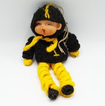 Handmade Pittsburgh Steelers Kewpie Doll 1960&#39;s - £60.66 GBP