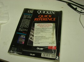 Vintage QUE using quicken second edition, covers quicken 4 manual  - $18.81