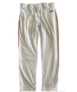 Rawlings Baseball Pants Adult XL 40-42 Red Semi Relaxed Belt Loops Elast... - €12,79 EUR