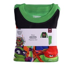 Teenage Mutant Ninja Turtles 2-Piece Pajama Set Boys Size Small S 6/7 NEW - £17.45 GBP