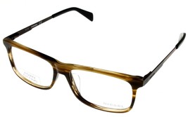 Diesel Eyeglasses Frame Men Havana Brown Rectangular DL5140 047 - £39.61 GBP