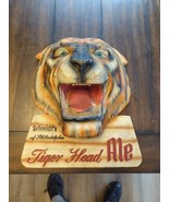 vintage Schmid&#39;s Tiger Head Ale foam wall sign - incredibly rare - €427,90 EUR