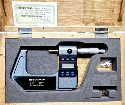 Mitutoyo 293-313 MD-3M Digimatic Outside Micrometer, 2-3&quot;/50-75mm Range,... - €137,60 EUR