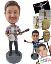 Personalized Bobblehead Banjo Player - Musicians &amp; Arts Strings Instruments Pers - $91.00