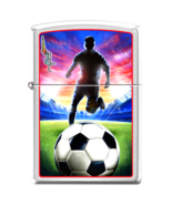   Authentic Mazzi Soccer Futbol  ZIPPO LIGHTER - $28.45