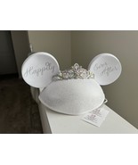 Disney Parks Minnie Mouse Ears Happily Ever After Wedding Bride Hat NEW - €34,61 EUR