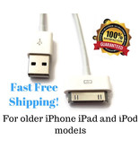 30 Pin to USB Charging Data Sync 3 Ft Cable for iPhone iPad 1/2/3 iPod 1/6 - $10.78 CAD