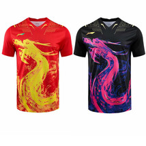 Li-Ning Dragon Sports Tops Tennis/badminton T Shirts in Adult &amp; Junior Sizes - £17.57 GBP