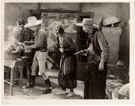 KING COWBOY (1928) Tom Mix &amp; Sally Blane Silent Film Western Vintage Original #5 - £27.97 GBP
