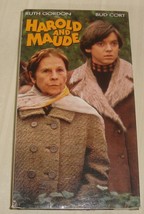 Harold &amp; and  Maude VHS 1971 Cat Stevens Ruth Gordon Cult - $8.91