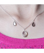 3.11 CT Polki Slice Diamond Necklace, Elegant Luxury Silver Necklace for... - €114,77 EUR