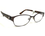 Guess by Marciano Eyeglasses Frames GM 211 BRN Brown Tortoise Crystals 5... - $41.88