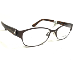Guess by Marciano Eyeglasses Frames GM 211 BRN Brown Tortoise Crystals 54-16-135 - $41.88