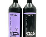 Matrix Total Results Unbreak My Blode Strengthening Shampoo &amp; Conditione... - £47.43 GBP